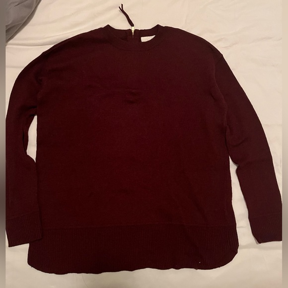 ! 2 for 20 ! Long Red Maroon Sweater - Picture 3 of 6